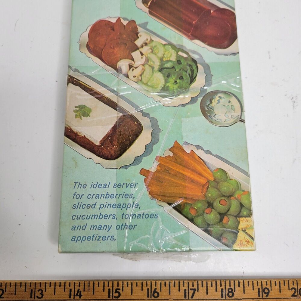 WM Rogers Silverplate Slice 'n Serve Set in Original Box Vintage 1960's - Picture 8 of 9